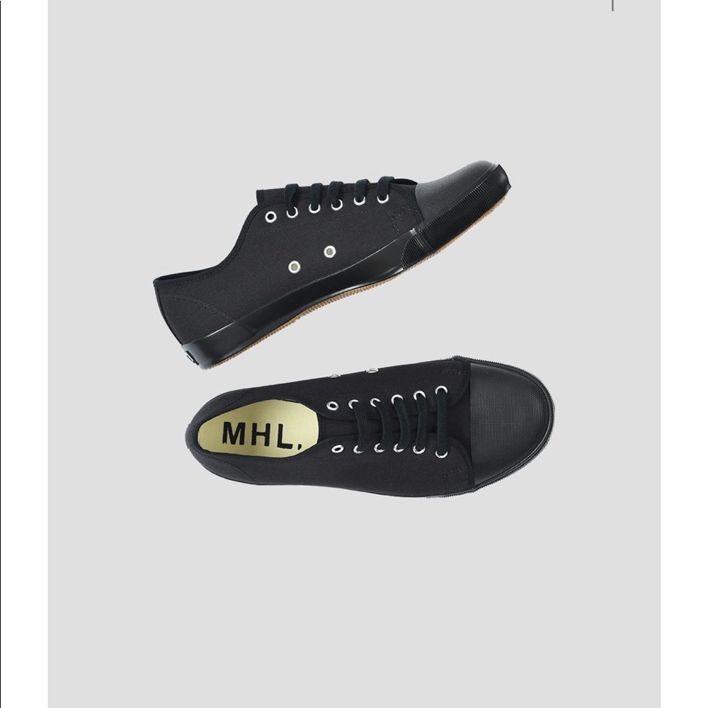 MHL, Margaret Howell's canvas sneakers US 6.5/US 4